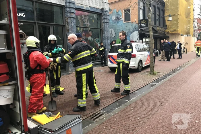 Brandweer onderzoekt chemische stof
