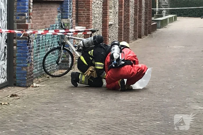 Brandweer onderzoekt chemische stof