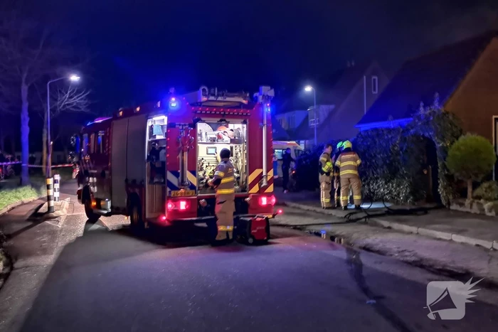 Gewonde en veel rook bij brand in woning