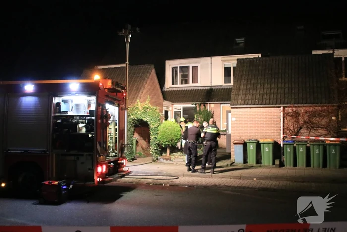 Gewonde en veel rook bij brand in woning