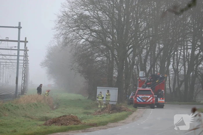 Geen treinverkeer door aanrijding