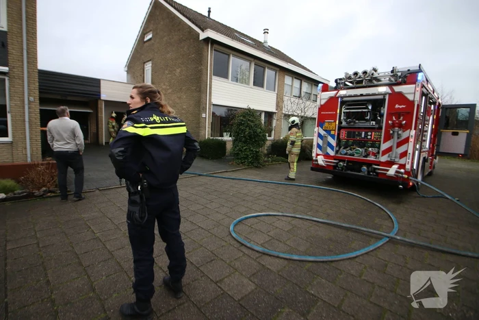 Brand in woning