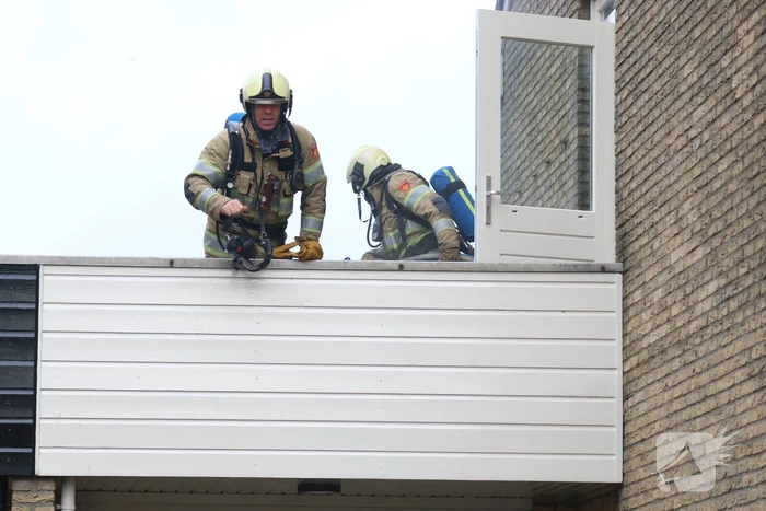 Brand in woning