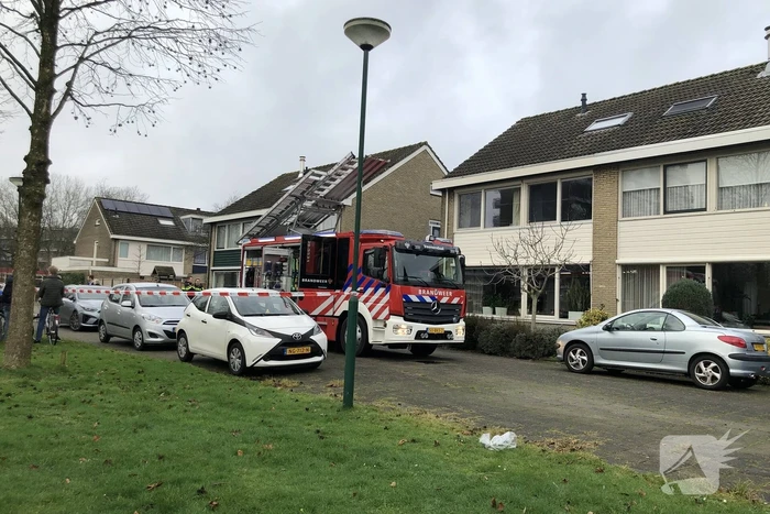 Brand in woning