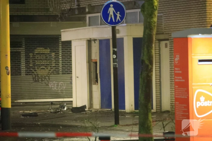 Plofkraak Rabobank pinautomaat