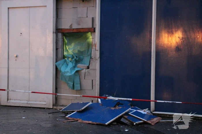 Plofkraak Rabobank pinautomaat