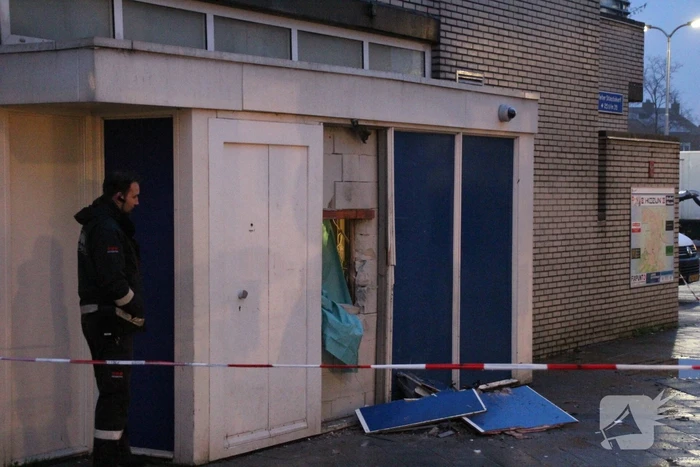 Plofkraak Rabobank pinautomaat