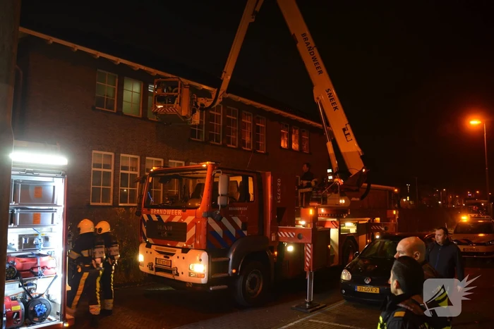 Rookontwikkeling uit bedrijfspand blijkt geen brand te zijn