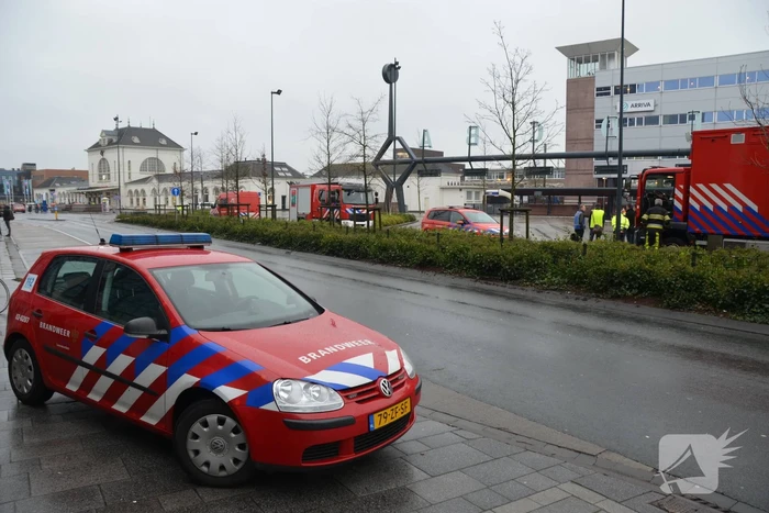 Verdacht pakketje aangetroffen in trein op station