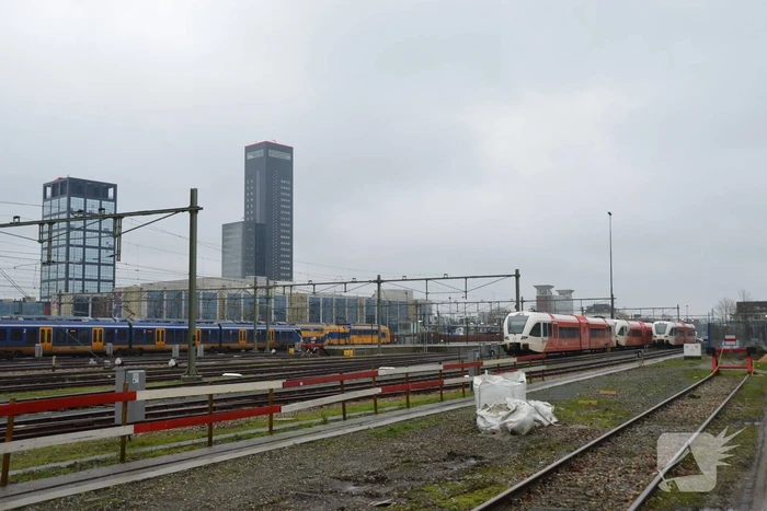 Verdacht pakketje aangetroffen in trein op station
