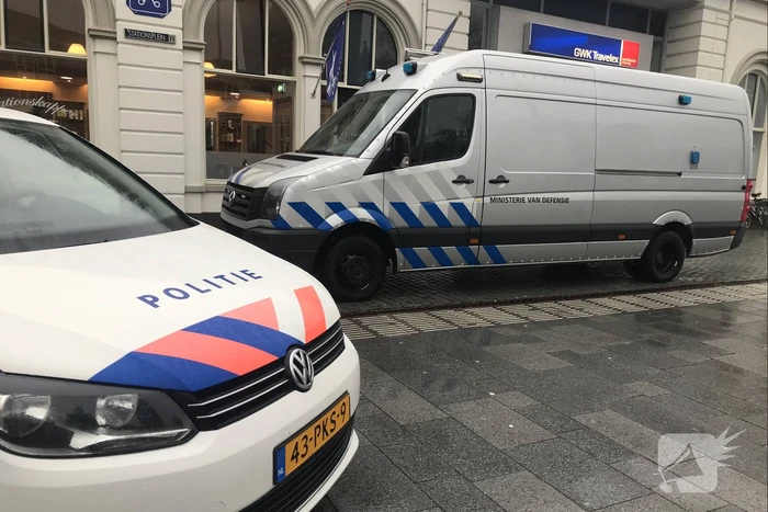 Verdacht pakketje aangetroffen in trein op station