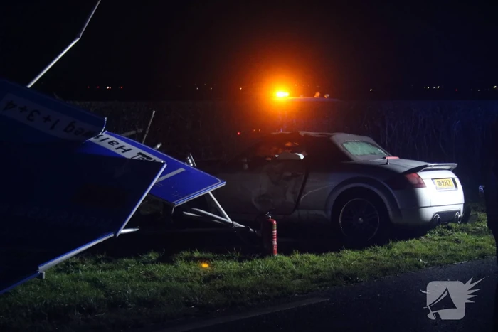 Flinke schade en gewonden na kop-staart aanrijding