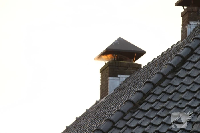 Schoorsteenbrand lijkt loos alarm