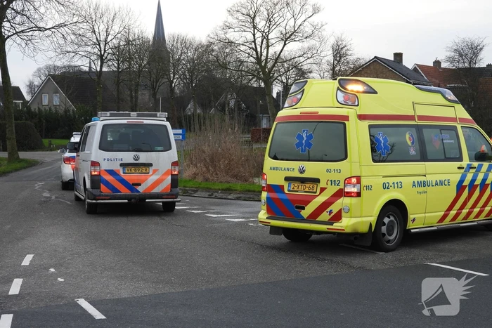 Fietser gewond na aanrijding met auto