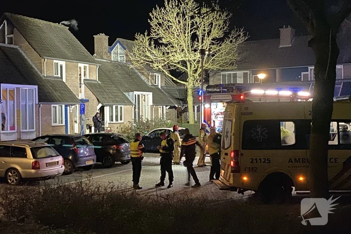 Twee gewonden bij brand in woonhuis