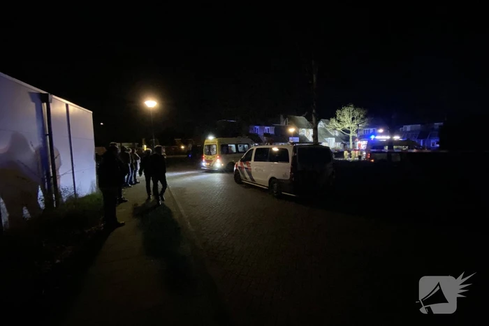 Twee gewonden bij brand in woonhuis