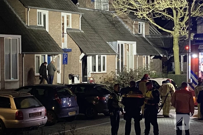 Twee gewonden bij brand in woonhuis