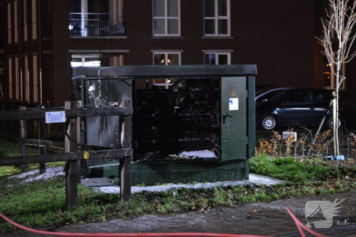 Woningen stroom door brand in transformatorhuis