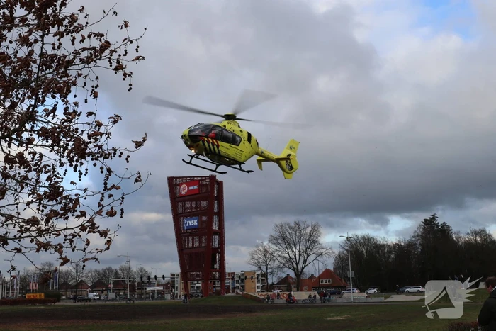 Man ernstig gewond bij bedrijfsongeval