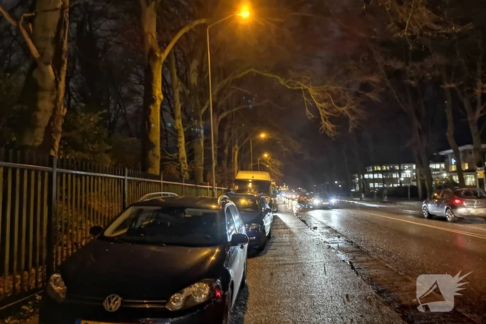 Vier autos betrokken bij kop-staartaanrijding