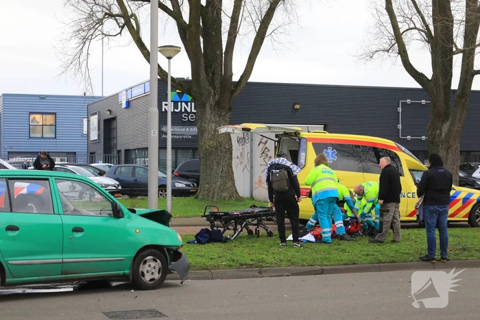 Gewonde bij flinke crash
