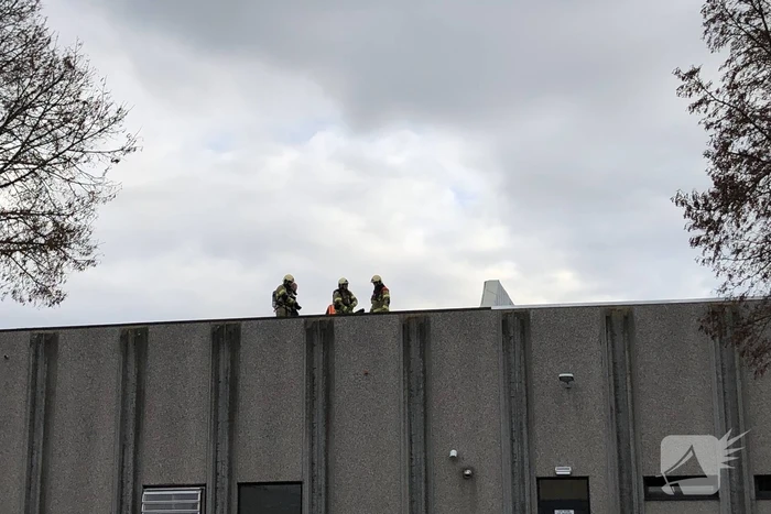 Brand op dak na werkzaamheden