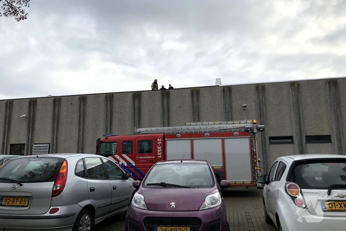 Brand op dak na werkzaamheden