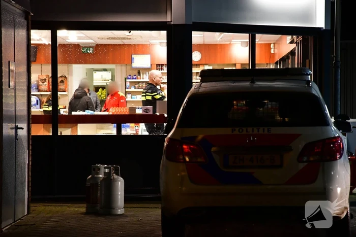 Gewapende overval op shop van tankstation