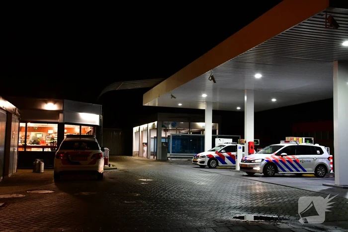 Gewapende overval op shop van tankstation