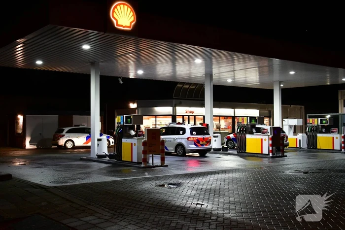 Gewapende overval op shop van tankstation