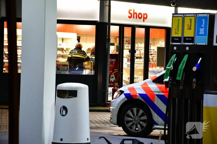 Gewapende overval op shop van tankstation