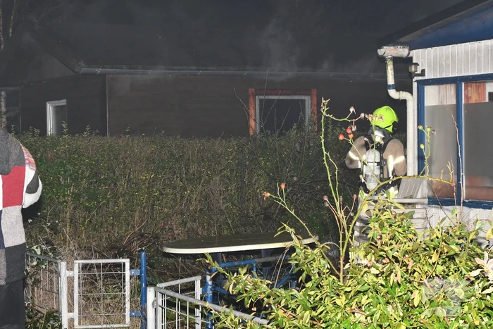 Chalet verwoest na brand