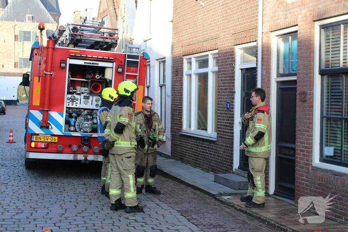 Gaslek ontstaan in woning