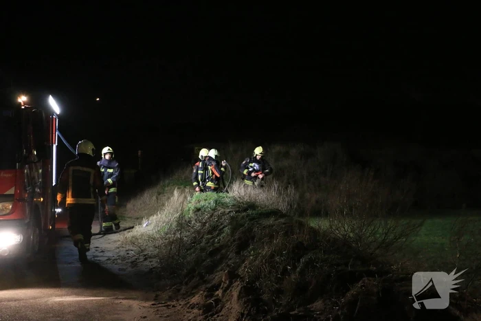 Klein brandje op skatepark snel geblust