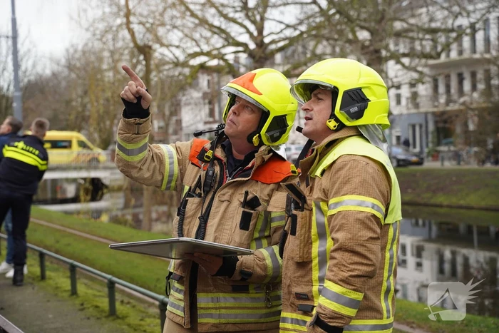Veel rook bij brand in appartementencomplex
