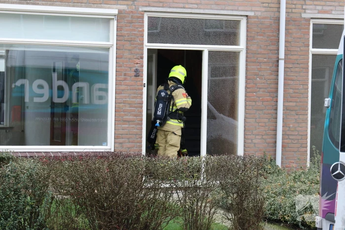 Gasleiding geraakt bij werkzaamheden in woning
