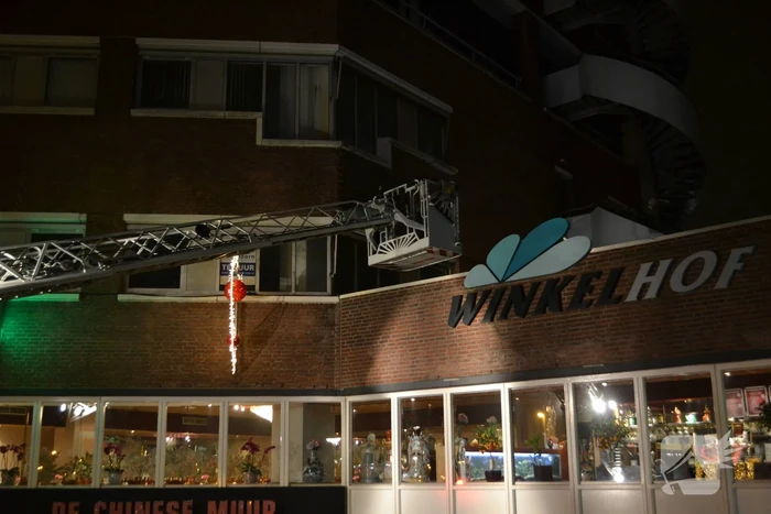 Rookontwikkeling in keuken chinees restaurant
