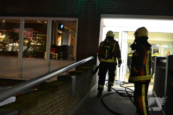 Rookontwikkeling in keuken chinees restaurant