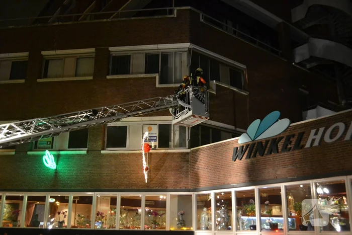 Rookontwikkeling in keuken chinees restaurant