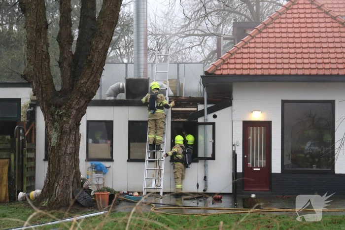 Brand in keuken Kantonees restaurant