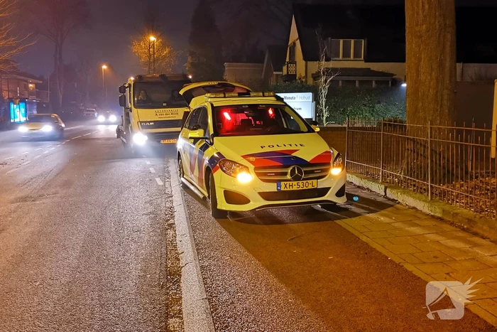 Verkeersborden uit de grond gereden bij aanrijding