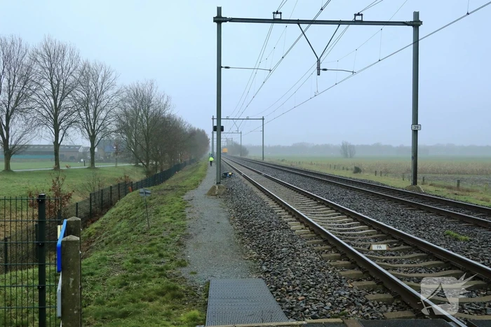 Geen treinverkeer na aanrijding met trein