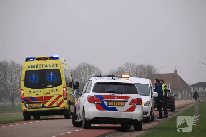 Fietser gewond na aanrijding