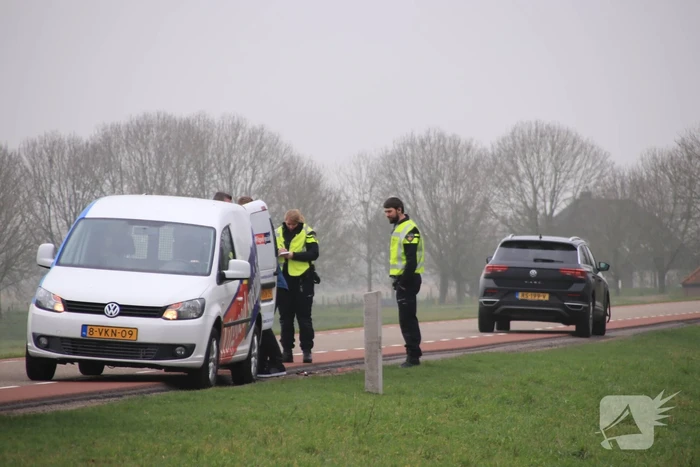 Fietser gewond na aanrijding