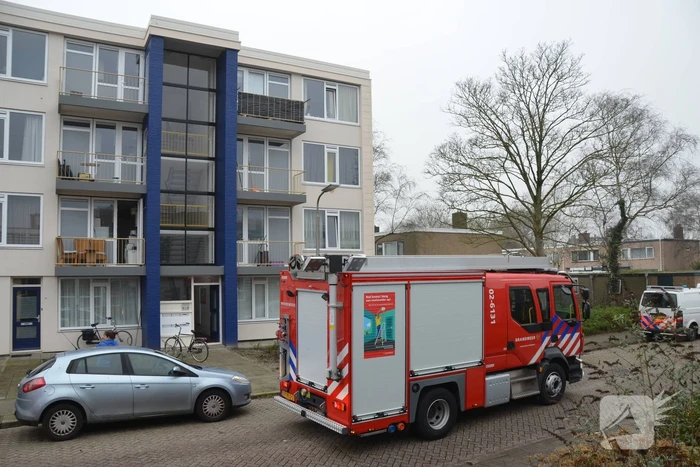Pan met vet vat vlam