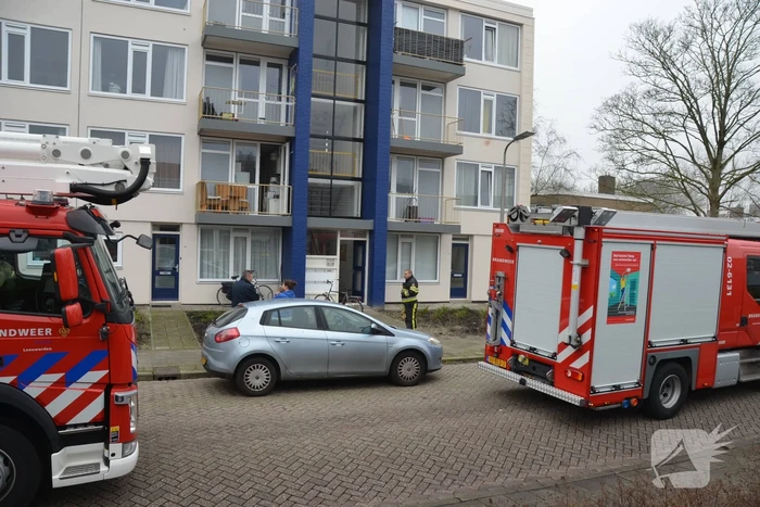 Pan met vet vat vlam