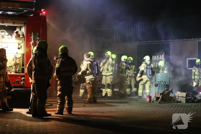 Kalfje overleden bij brand in schuur