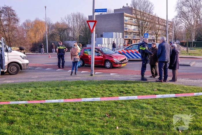 Flinke crash op kruising