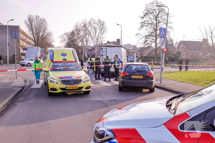Flinke crash op kruising