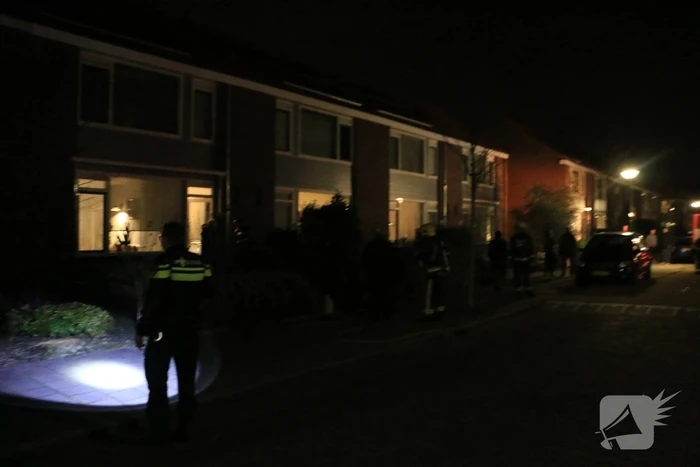 Flinke brand in schoorsteen geblust